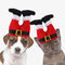 Touca de Natal para Pets - Fantasia Natalina Adorável para Cães e Gatos Pequenos