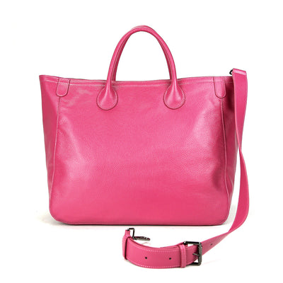 Bolso de Cuero Genuino Primera Capa Gran Capacidad - Image 5