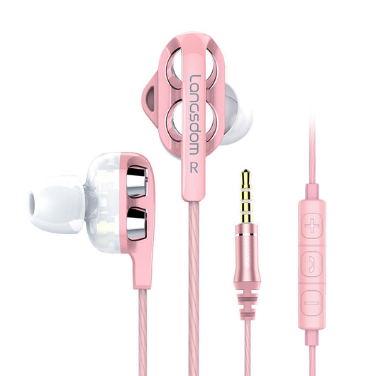 Auriculares Gaming In-Ear D4 Quad-Core con Doble Bobina Móvil - Image 3