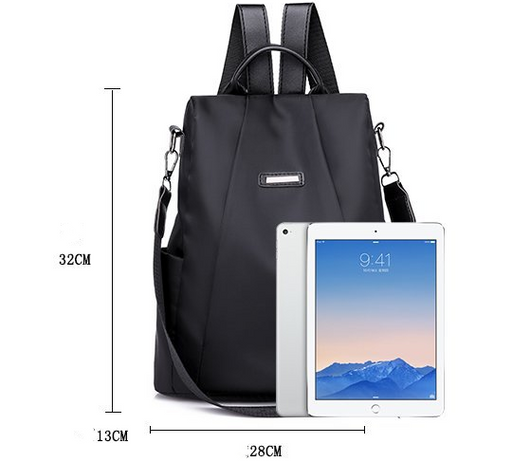 Mochila Antirrobo Portátil para Viajes - Bolso Escolar de Nylon con Gran Capacidad - Image 10