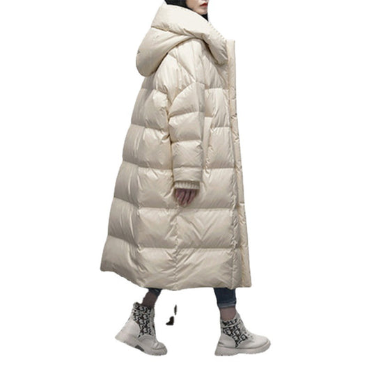 Abrigo de Plumón de Pato 90% Térmico Forrado en Polar para Invierno - Image 6