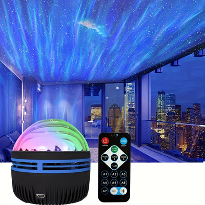 Lámpara Proyector de Aurora Boreal y Galaxia en Espiral - Image 20