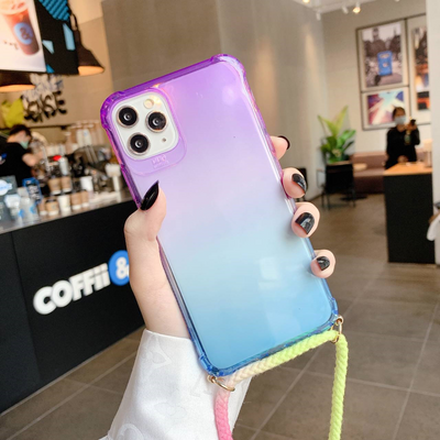 Funda Degradada Tricolor para Celular - Diseño Creativo - Image 7
