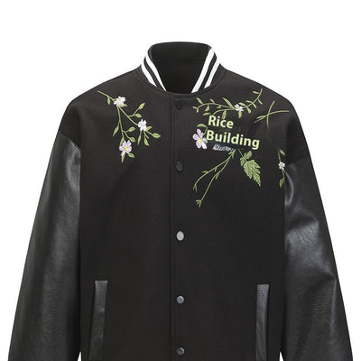 Chaqueta Retro Americana con Bordado Floral para Hombre - Image 10