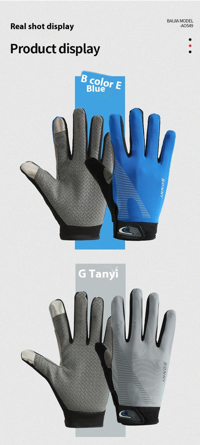 Guantes Ciclismo con Protección Solar y Absorción de Impactos - Image 11