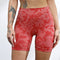 Camouflage bright Red shorts