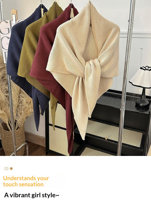 Pashmina Clásica de Color Sólido - Accesorio Versátil y Elegante - Image 25