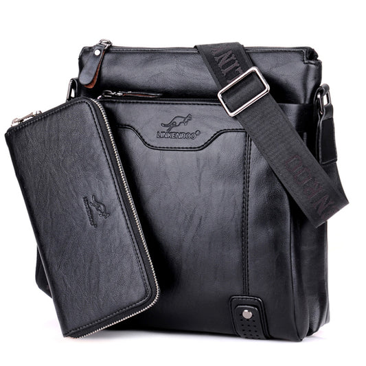 Bolsa Ejecutiva de Cuero para Hombre con Bandolera Ajustable - Image 2