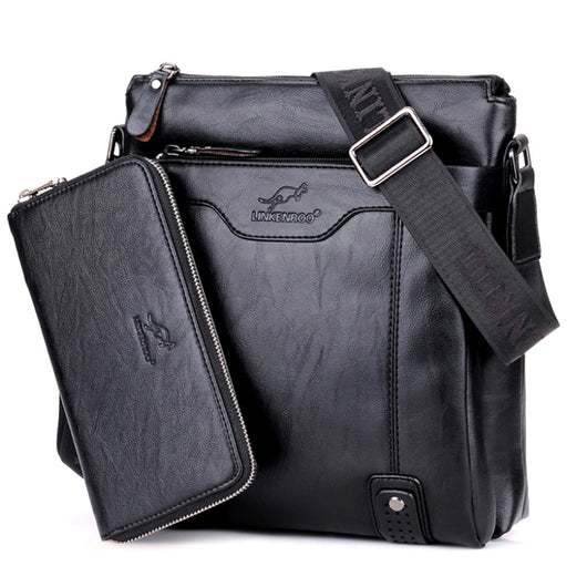 Bolsa Ejecutiva de Cuero para Hombre con Bandolera Ajustable - Image 2