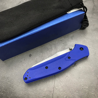 Cuchillo Plegable de Acero Inoxidable para Aventuras al Aire Libre - Image 9