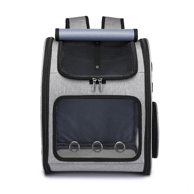 Mochila Transportadora para Mascotas Respirable y Cómoda para Viajes - Image 11