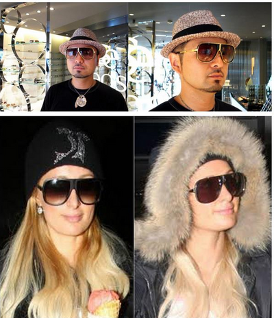 Gafas de Sol Cuadradas Doradas Premium para Hombre y Mujer - Image 9