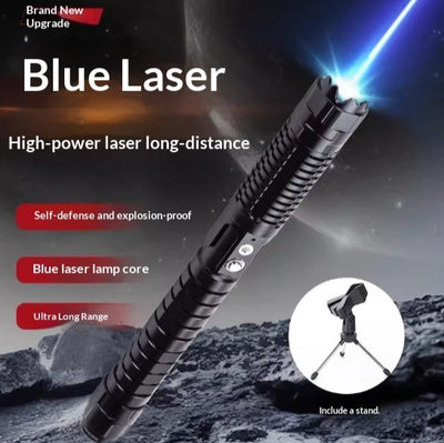 Linterna Láser Azul de Alta Potencia para Alcance Extremo