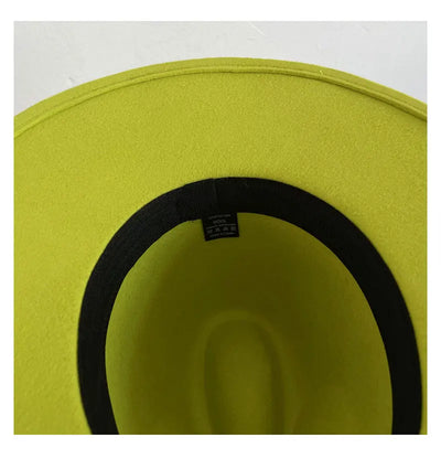 Sombrero Jazz de Fieltro de Lana Pura - Image 12