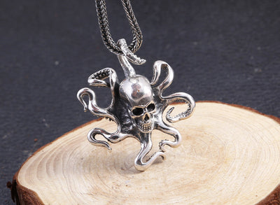 Collar Cráneo de Pulpo para Hombre y Mujer - Image 10