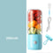 Sky Blue Glass Six Blades USB