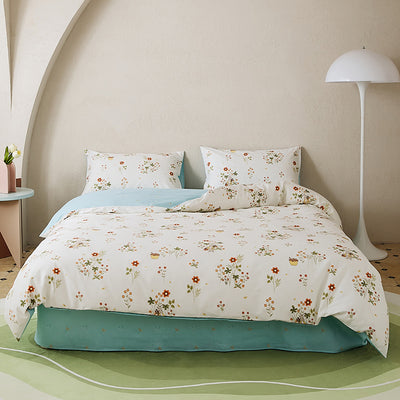 Juego de Cama 4 Piezas 100% Algodón con Estampado - Image 20