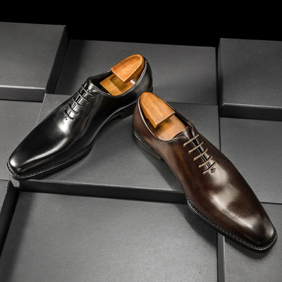 Zapatos de Cuero Formal Estilo Británico para Novio - Image 7