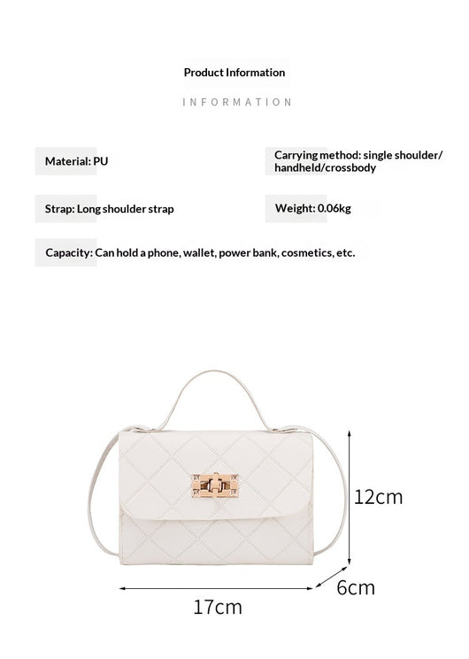 Bolsa Cuadrada Clásica - Tote Minimalista Versátil - Image 12