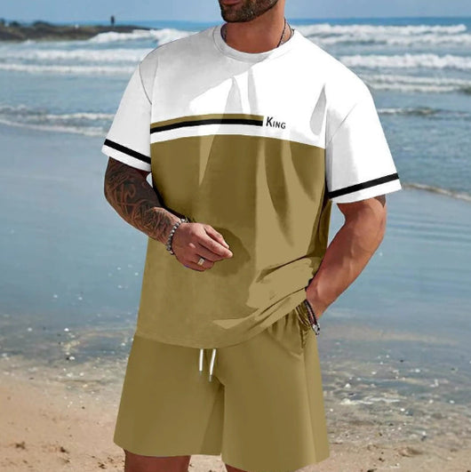 Conjunto Deportivo Fresco para Hombre - Playera y Shorts - Image 8
