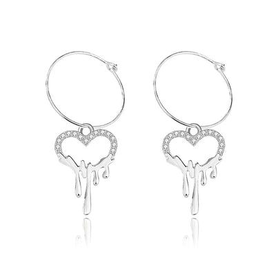 Aretes de Plata Esterlina con Diseño de Llave
