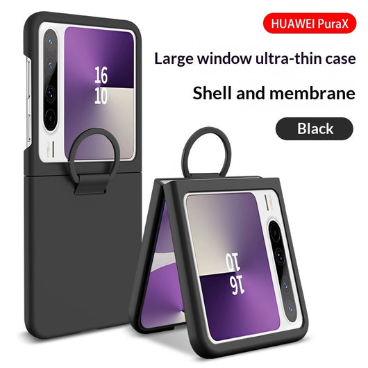 Funda Plegable para Teléfono con Ventana Grande y Anillo Protector Ultrafina - Image 23