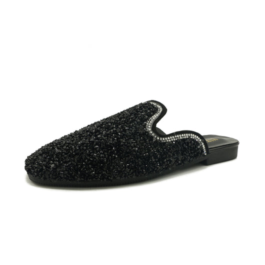 Pantuflas Coreanas Elegantes con Moño y Lentejuelas - Image 7