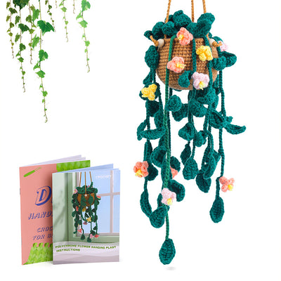 Gancho de Ganchillo Decorativo con Colgante de Plantas - Image 14