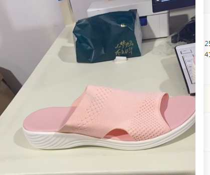 Sandalias Plataforma Tejidas Cómodas con Suela de Poliuretano para Mujer - Image 6