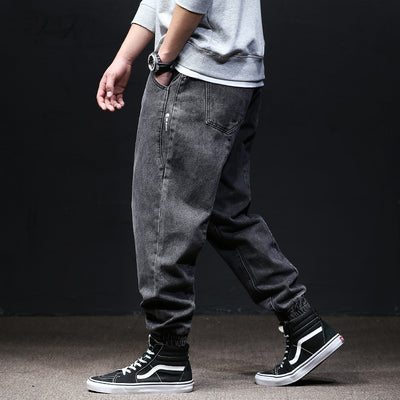 Pantalones Jeans Harem Sueltos para Hombre Fallwinter - Image 16