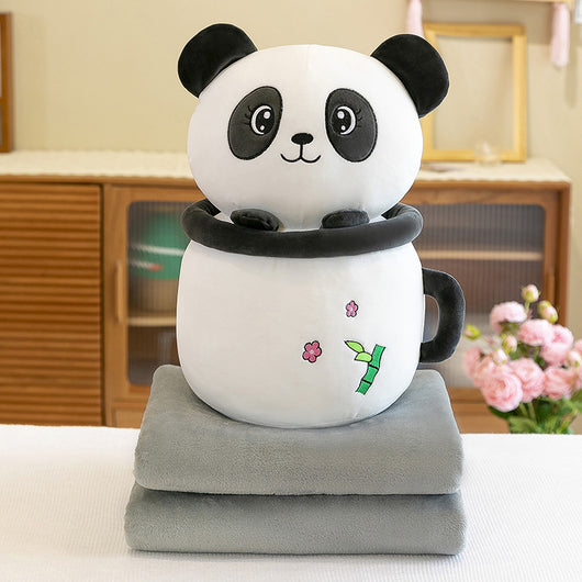 Almohada Decorativa Muñeca Taza de Té con Funda Aireada - Image 7