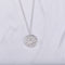 Sterling Plateado 12 Zodiac Plateado Necklace Virgin