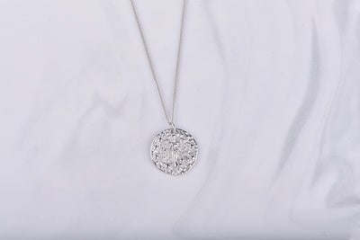Collar de Plata Esterlina con los 12 Signos del Zodiaco - Image 10