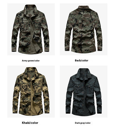 Polo de Otoño para Hombre - Camisa Clásica de Cuello - Image 12