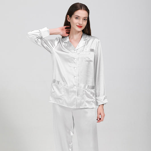 Pijama de Seda para Mujer 19 Momí - Conjunto de Dos Piezas - Image 6