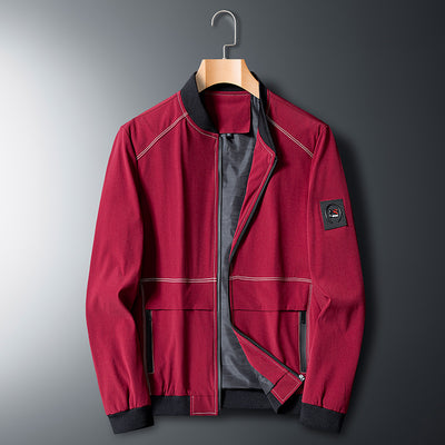 Chaqueta Deportiva Talla Grande para Hombre - Estilo Béisbol Primavera Otoño - Image 3