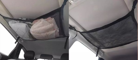 Organizador de Almacenamiento Colgante para Auto con Malla Doble - Image 4