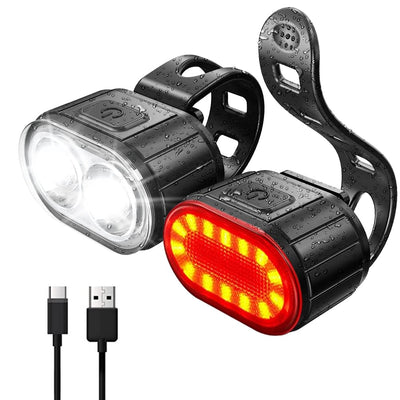 Luz LED Potente para Bicicleta - Equipo de Seguridad para Ciclismo - Image 5