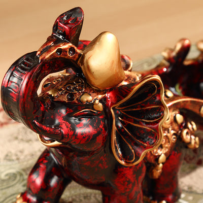 Soporte para Botellas de Vino con Elefante Decorativo en Resina - Image 11