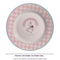 Azul Plaid Rabbit Plate