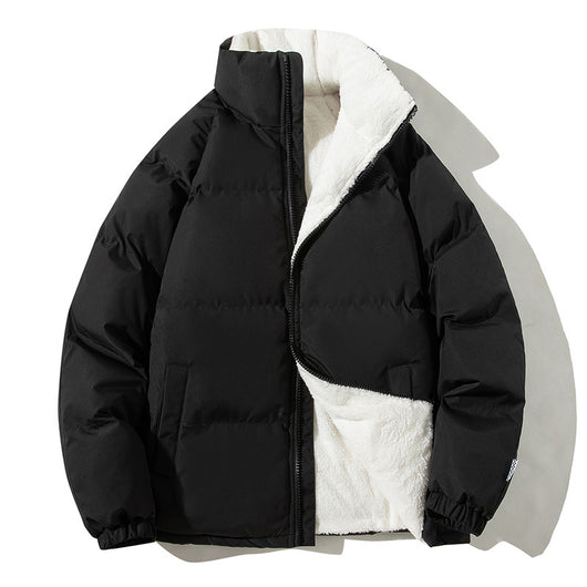 Abrigo de Cuello Alto para Parejas - Chaqueta Térmica Gruesa y Acolchada Unisex - Image 15