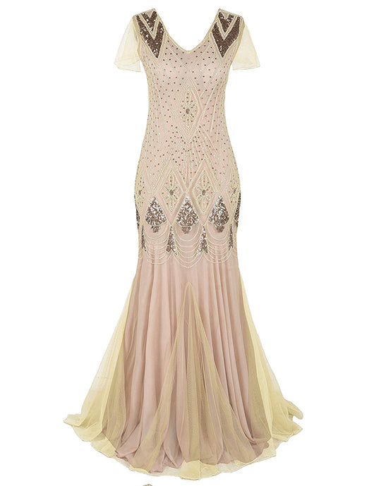 Vestido de Fiesta Talla Grande con Lentejuelas Estilo Vintage - Image 25