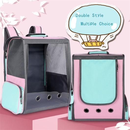 Bolsa Transportadora Respirable para Gatos - Cómoda y Portátil