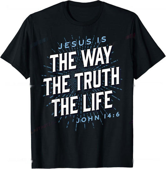 Camiseta Cristiana El Camino la Verdad para Toda la Familia - Image 14