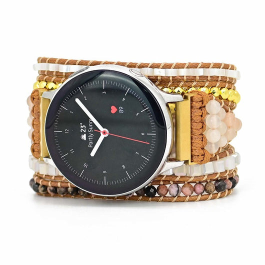 Pulsera Reloj Bohemia Multicapa Tejida - Image 4