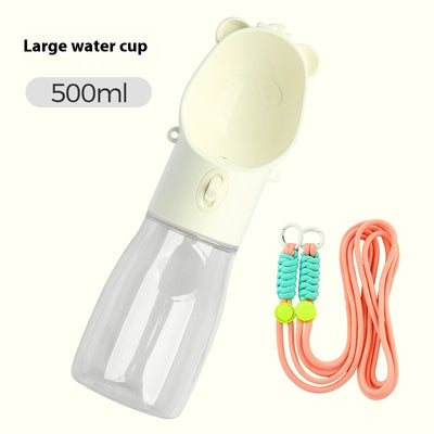 Botella de Agua Portátil 2 en 1 para Perros y Gatos con Comedero Integrado - Image 11