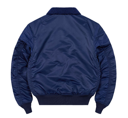 Chaqueta Bomber Casual de Hombre en Colores Sólidos - Image 3