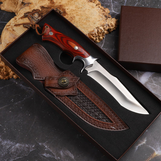 Cuchillo Multifuncional de Camping para Frutas y Aventuras