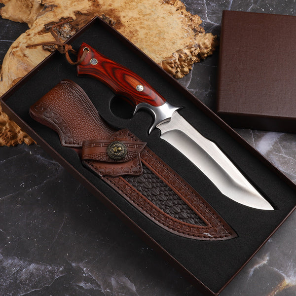 Cuchillo Multifuncional de Camping para Frutas y Aventuras
