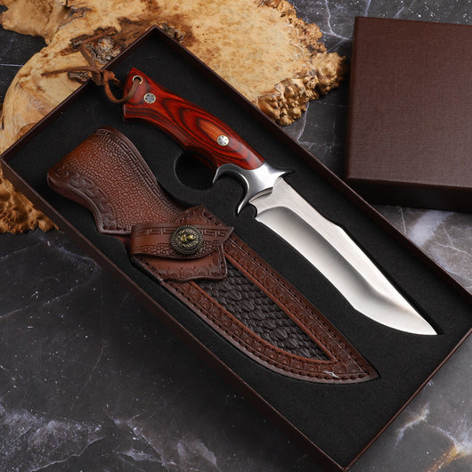 Cuchillo Multifuncional de Camping para Frutas y Aventuras